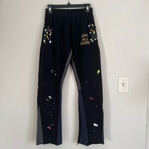 Gallery Dept Black Flare Sweatpants Size M